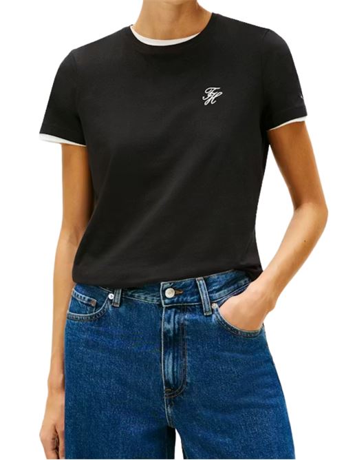 T-shirt regular fit Tommy Hilfiger | WW0WW47809BDS